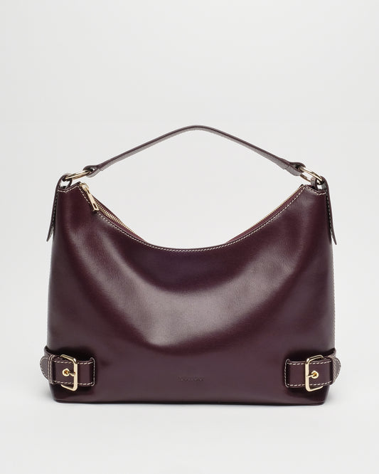 Núnoo Rio Florence Bordeaux w. Gold Large Bordeaux