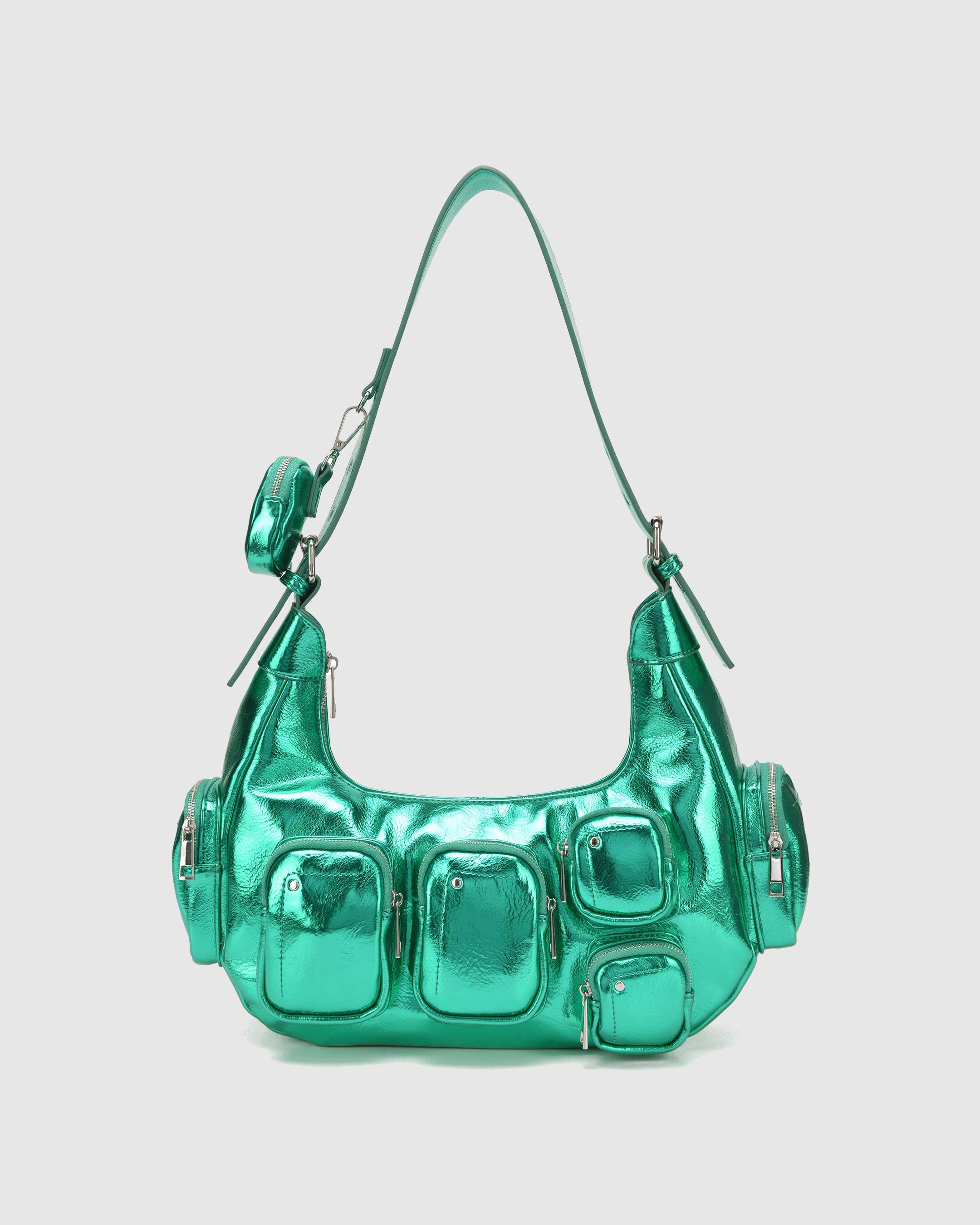 Sally Pocket Recycled Cool Green – Núnoo EU