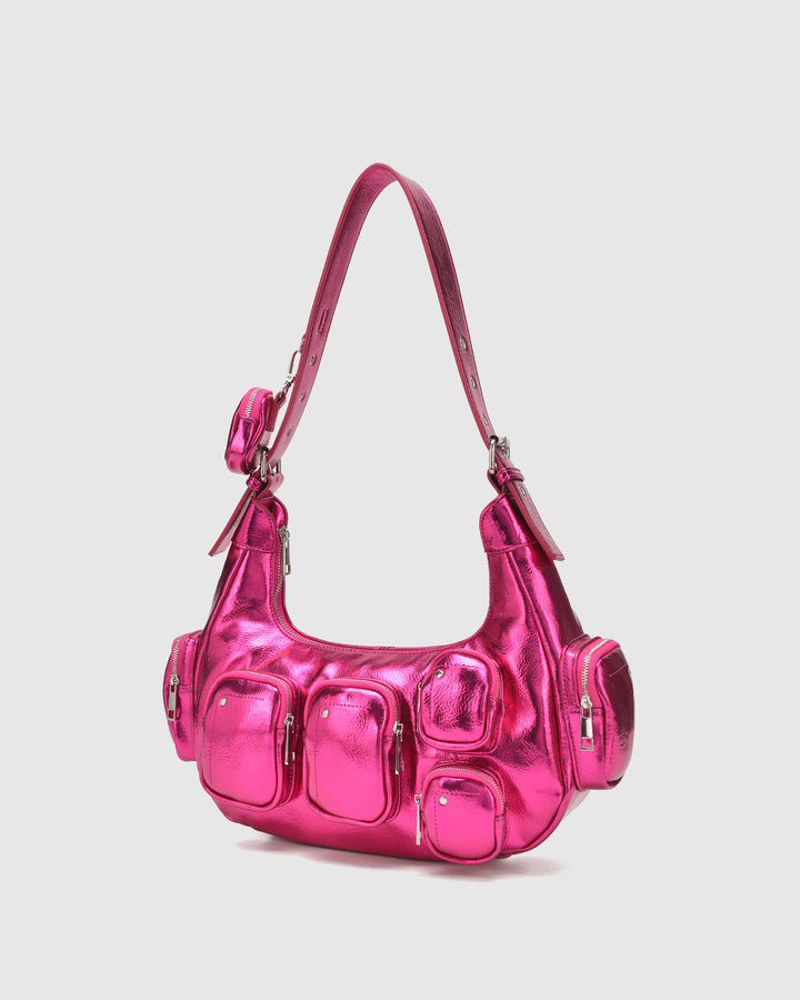 Núnoo Sally Pocket Recycled Cool Pink Medium