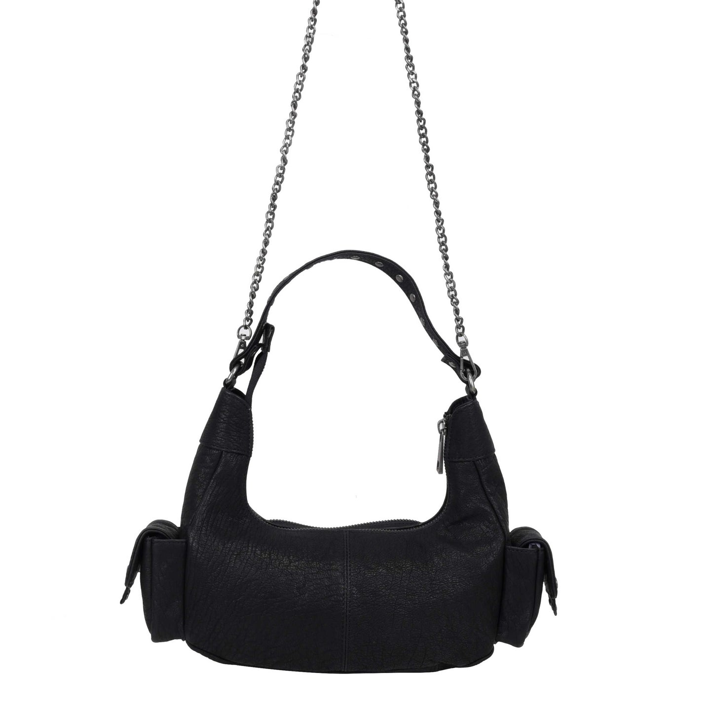 Núnoo Sally Small Pocket Urban Black Shoulder bags Black