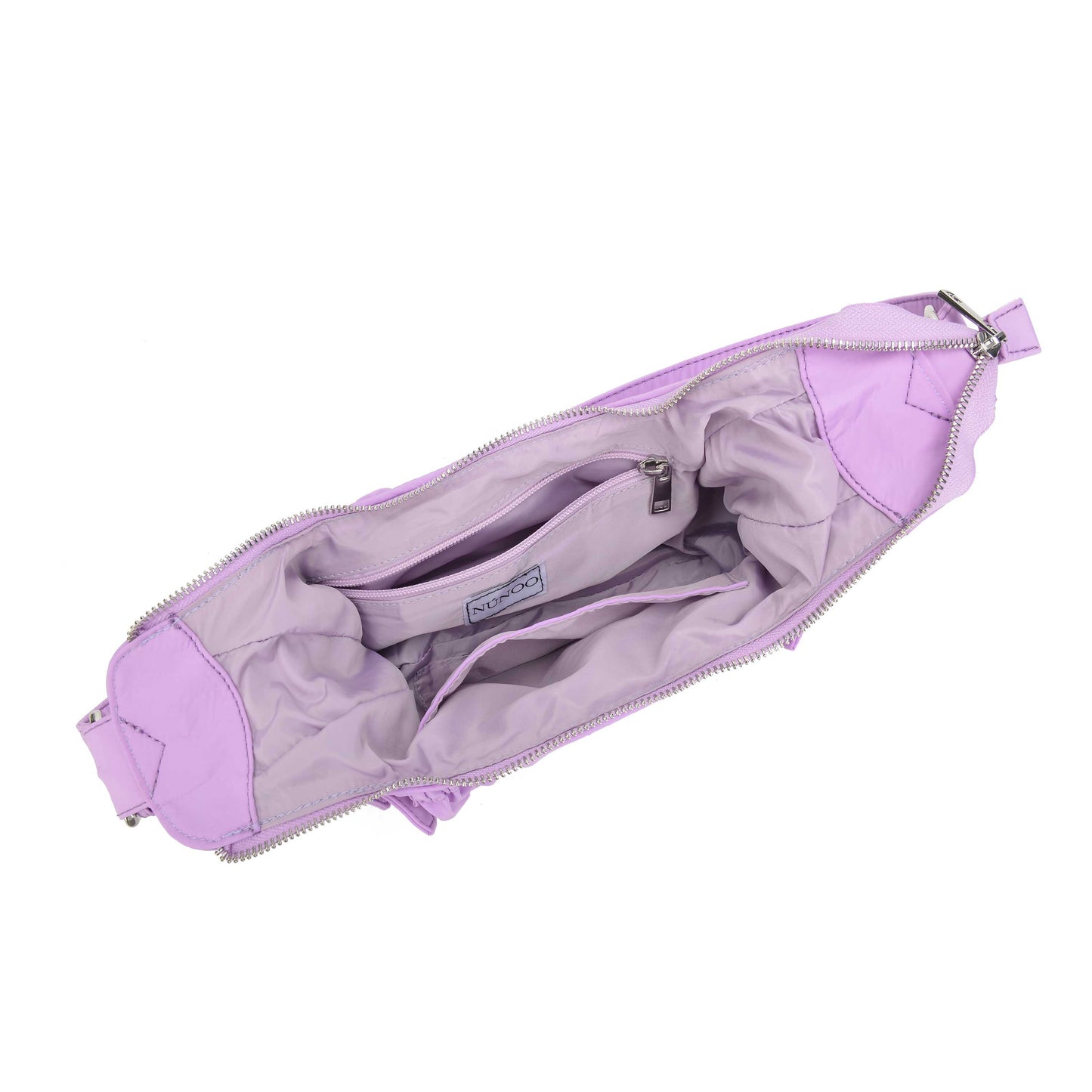 Núnoo Alaska Recycled Nylon Purple Shoulder bags Purple