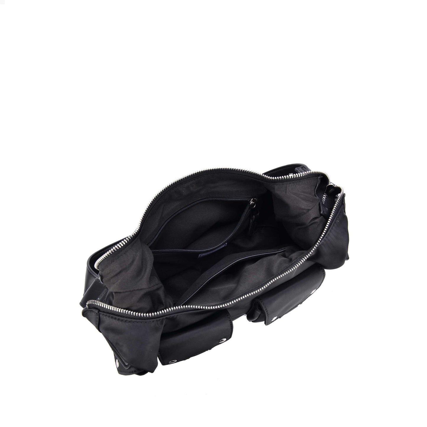 Núnoo Sally recycled nylon Black Large Black