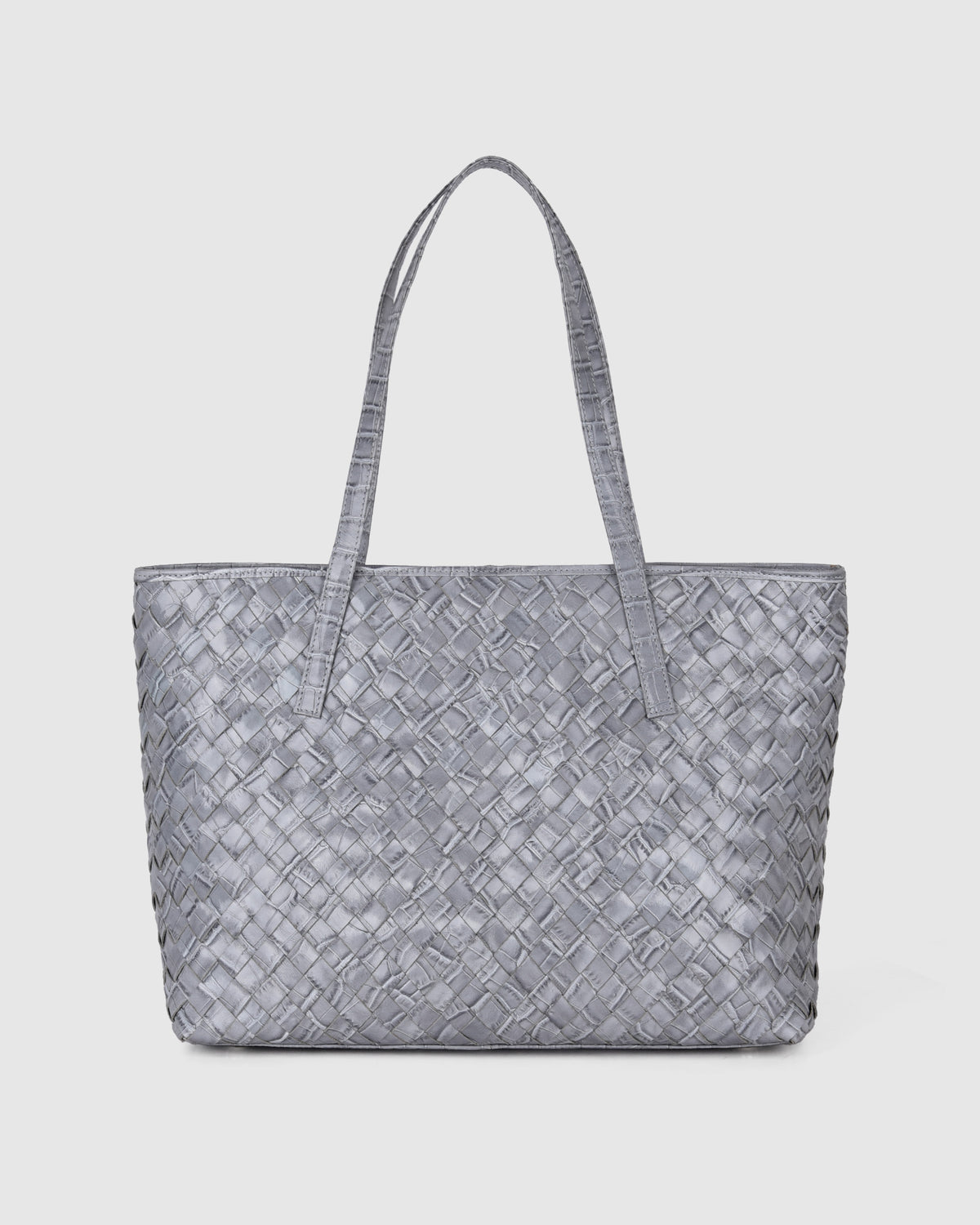 Núnoo Shopper Braided Texas Grey Large Grey