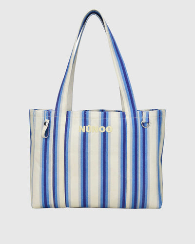 Shopper Gym Canvas Blue Stripes