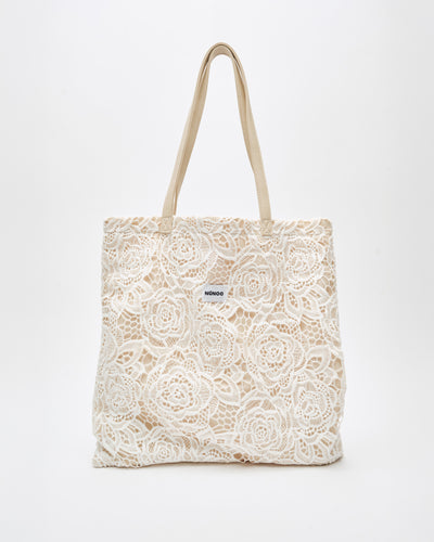 Shopper Lace Warm Grey