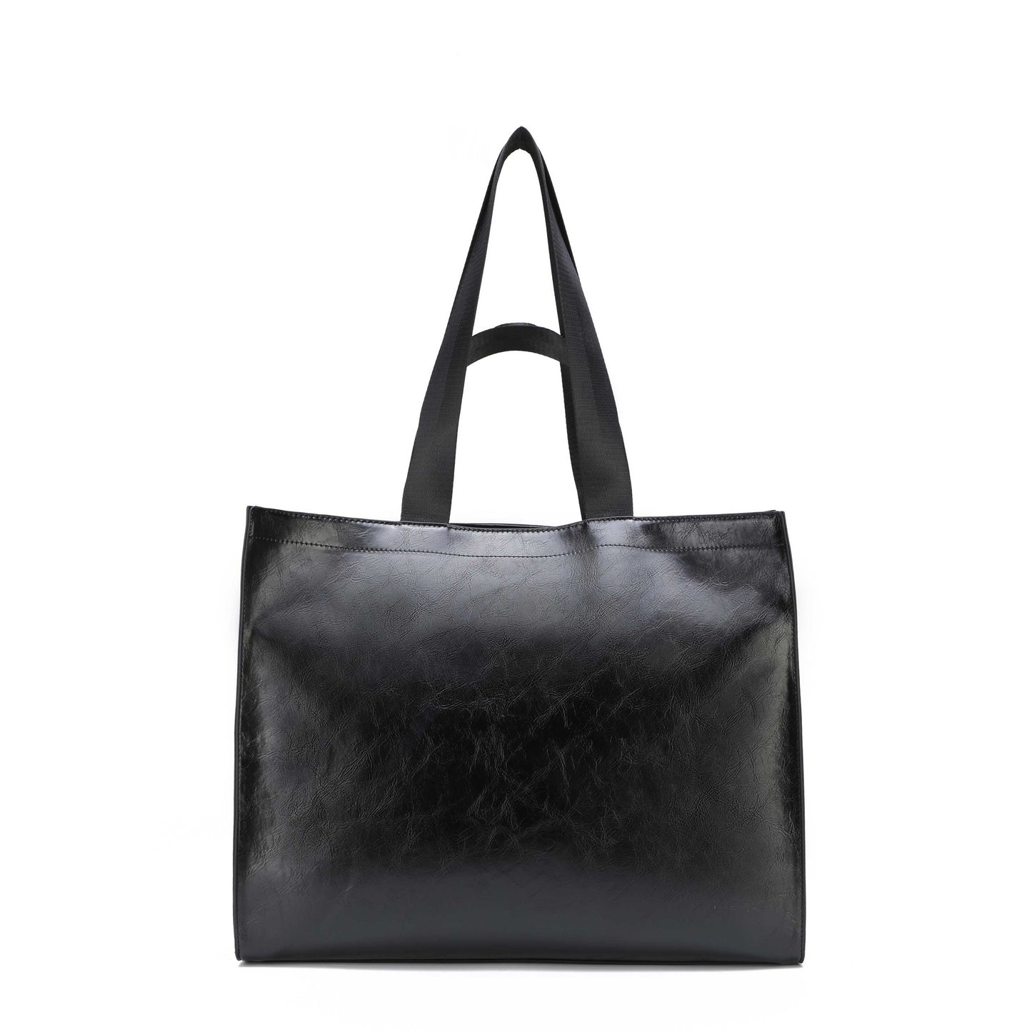 Núnoo Shopper Wrinkle Black Shoulder bags Black