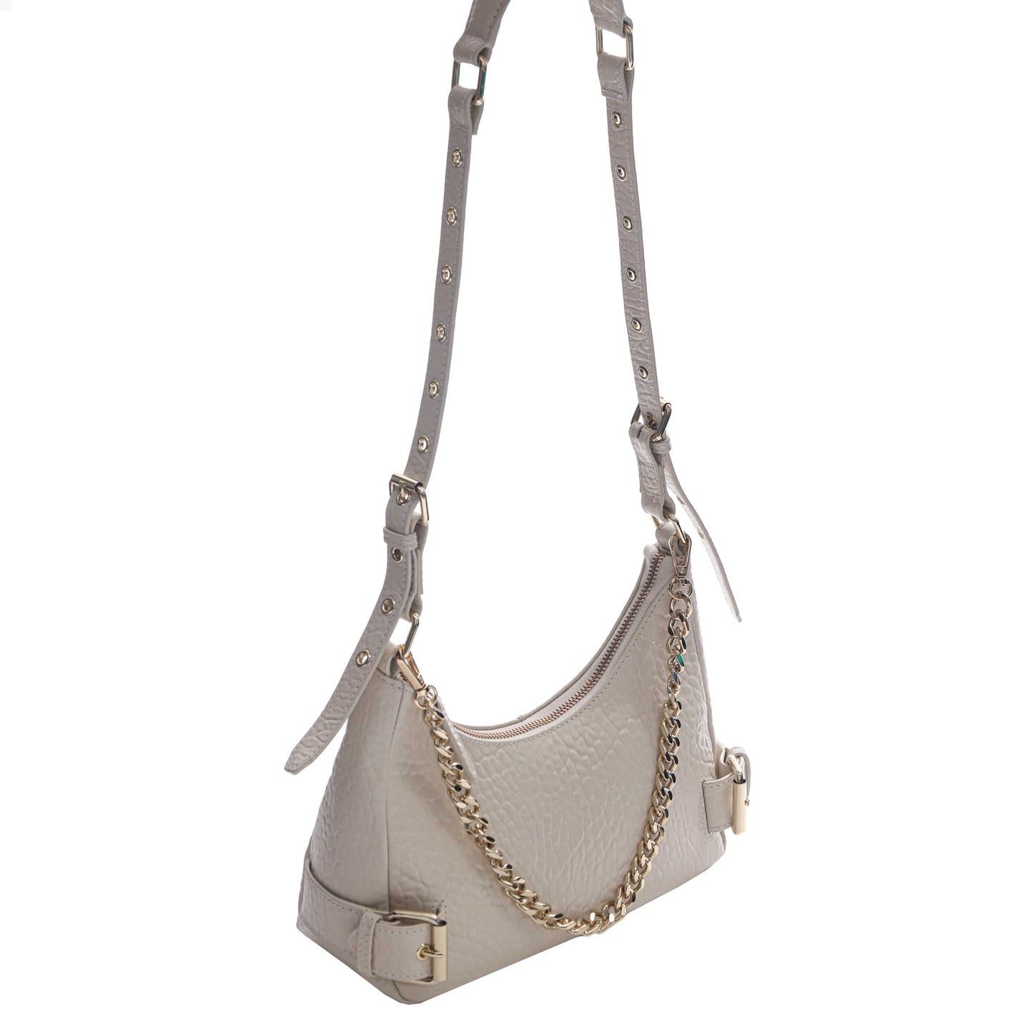 Núnoo Skye new zealand beige w. Gold Shoulder bags Beige