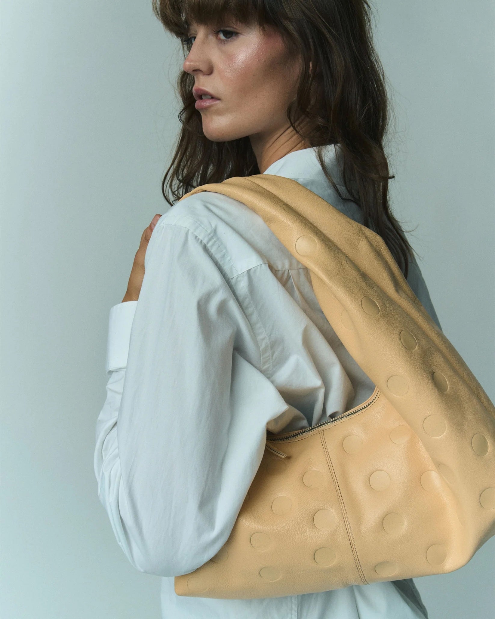 Núnoo Small Alma Dot Mountain Cream Large Cream