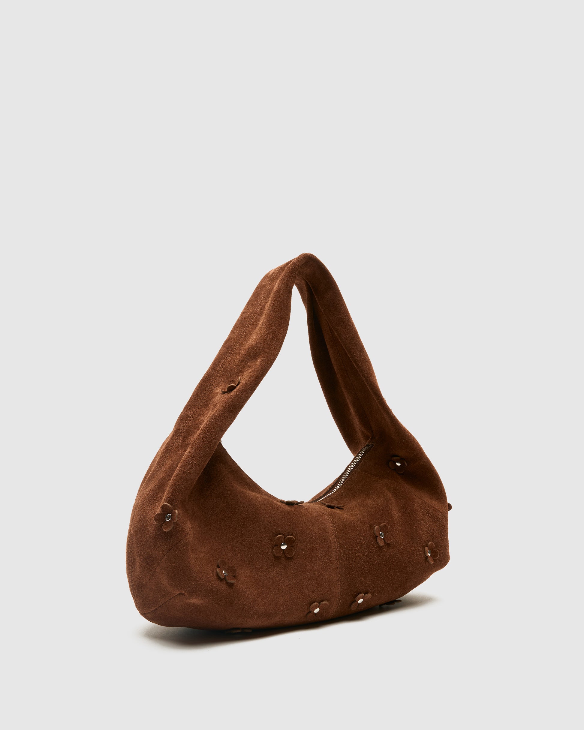Núnoo Small Alma Icon Suede Cacao Medium Cacao
