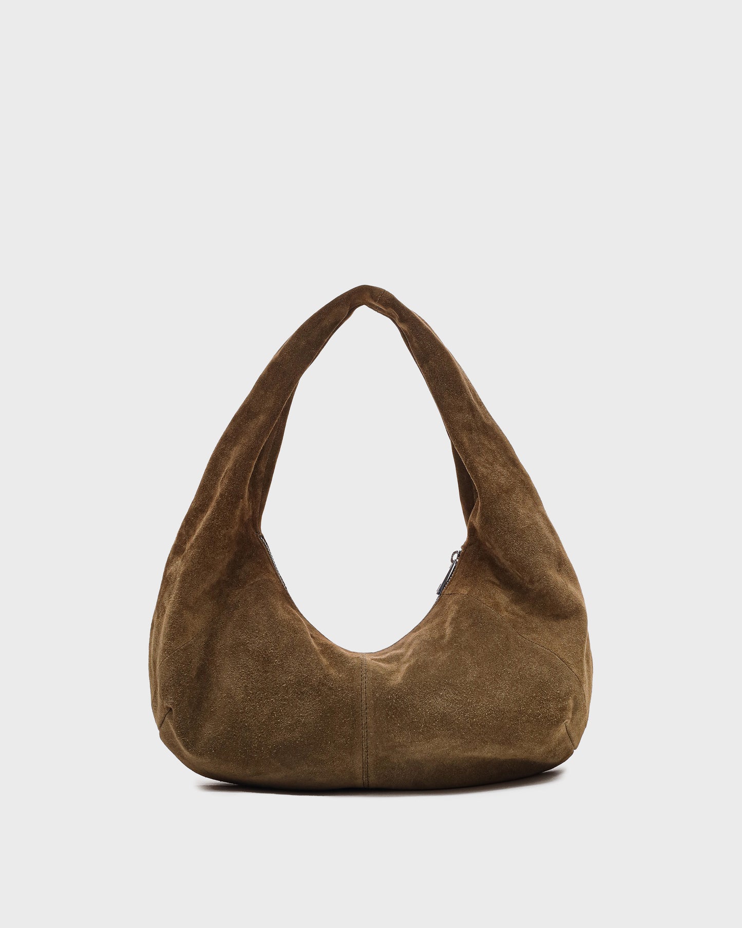 Núnoo Small Alma Rivet Suede Dusty Olive Large Dusty Olive