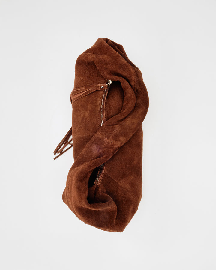 Núnoo Small Alma Suede Chocolate Núnoo x Lia Large