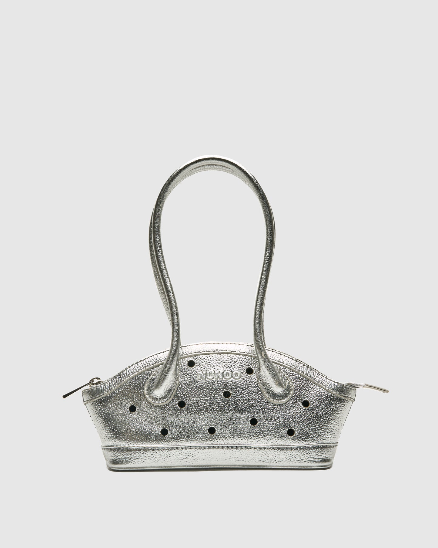 Núnoo Small Ayo Metallic Silver Small bag Silver