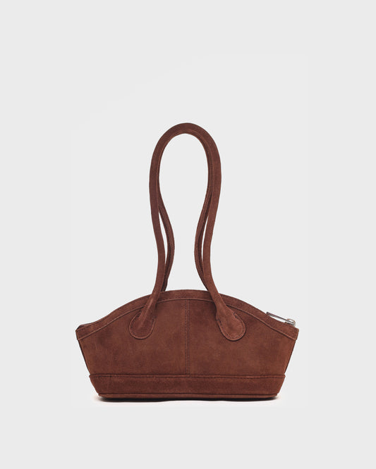 Núnoo Small Ayo Suede Cacao Small bag Cacao