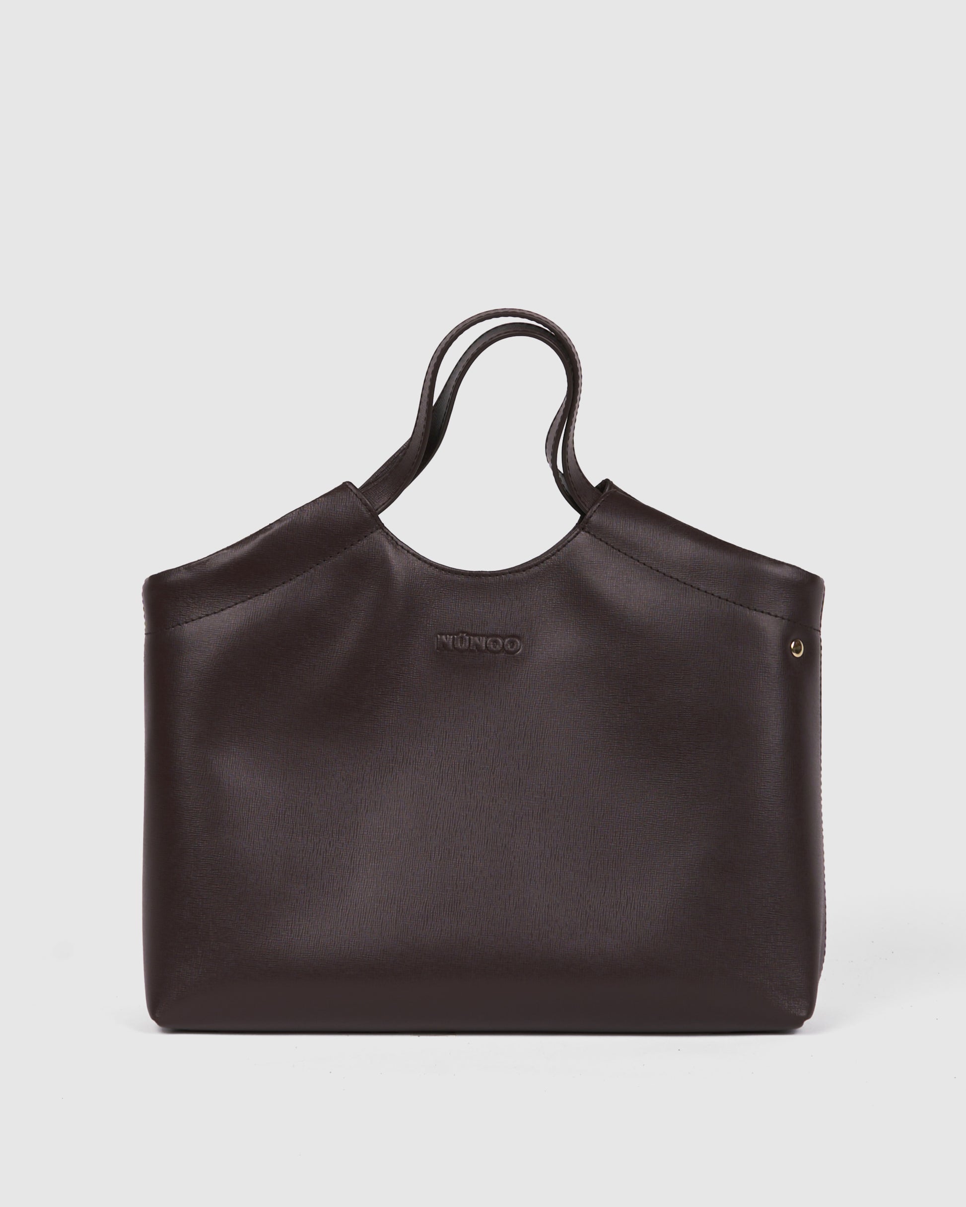 Núnoo Small Bellis Florence Chocolate w. Gold Large Chocolate