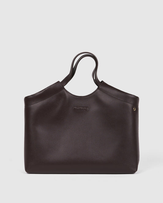 Núnoo Small Bellis Florence Chocolate w. Gold Large Chocolate