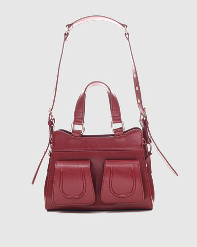 Small Cher Florence Maroon w. Gold