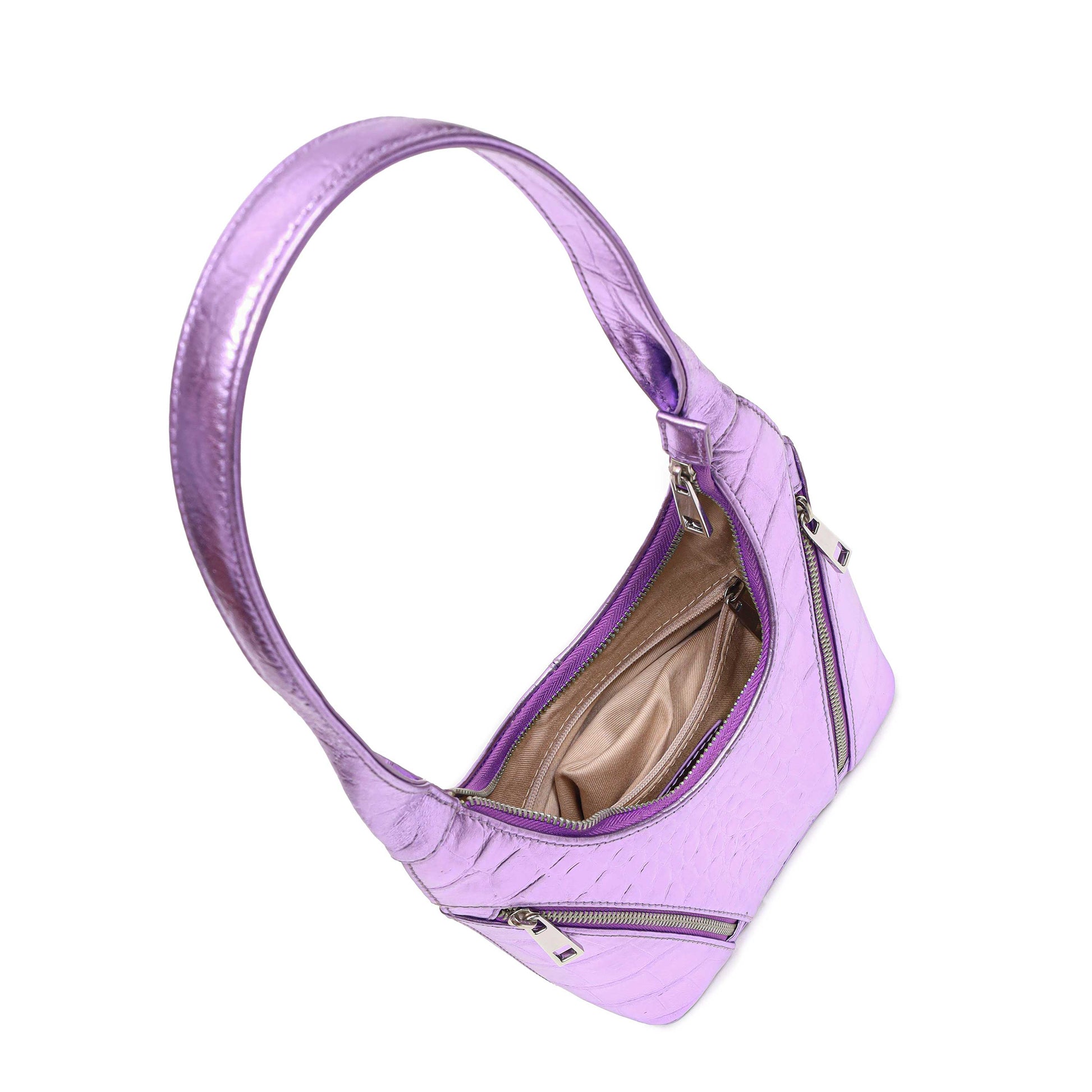 Núnoo Small Cosmo Texas Metallic Purple Shoulder bags Purple