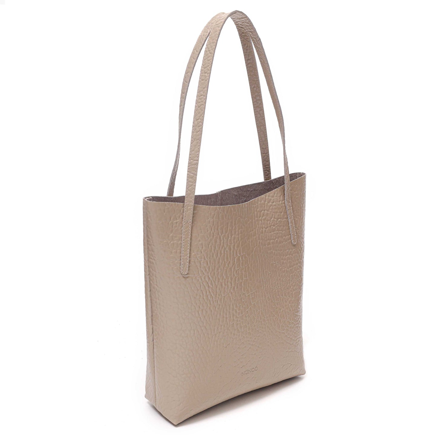 Núnoo Small Fleur New Zealand Latte Shoulder bags Latte