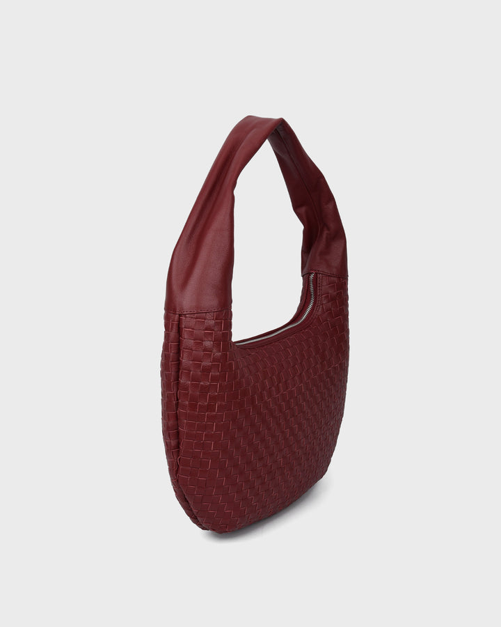 Núnoo Small Gabi Braided Mountain Maroon Large Maroon