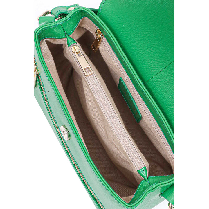 Núnoo Small Honey Cut Florence Green w. Gold Small bag Green