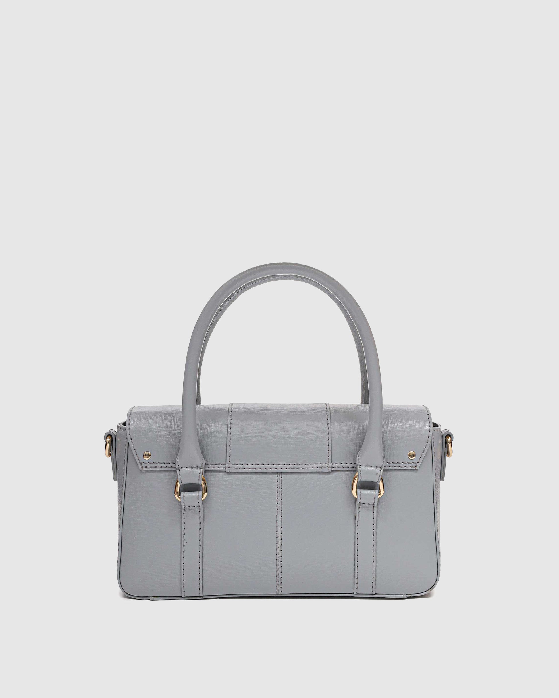 Núnoo Small Maggie Icon Florence Light Grey w. Gold Small bag