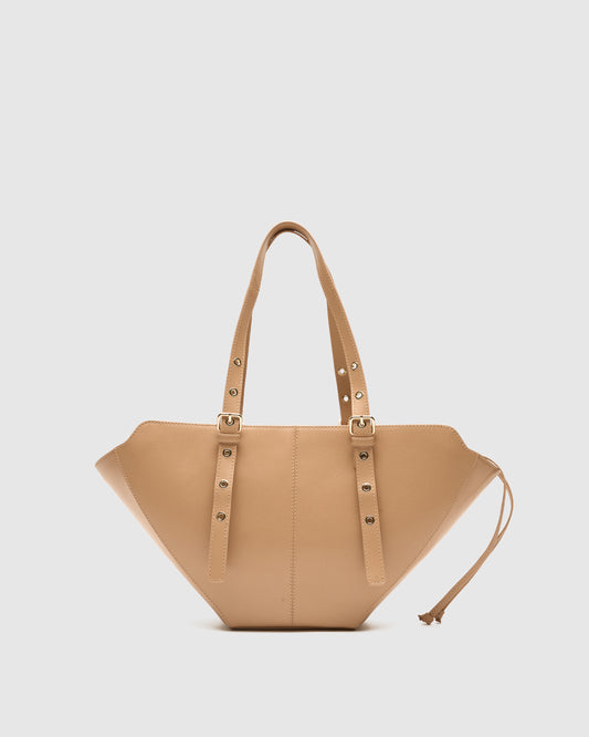 Núnoo Small Nora Florence Vanilla w. Gold Medium Vanilla