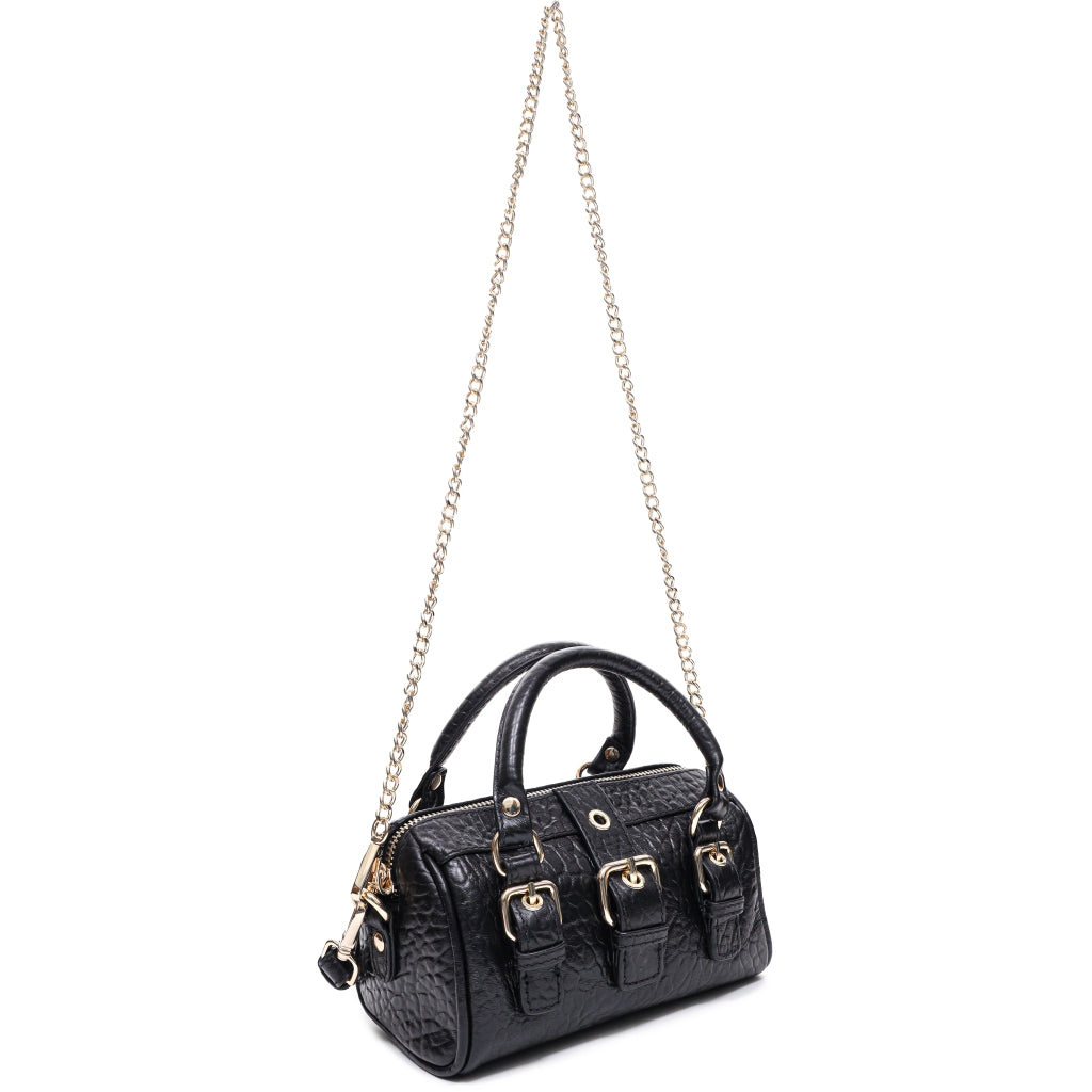 Núnoo Small Nori Buckle New Zealand Black w. Gold Small bag Black