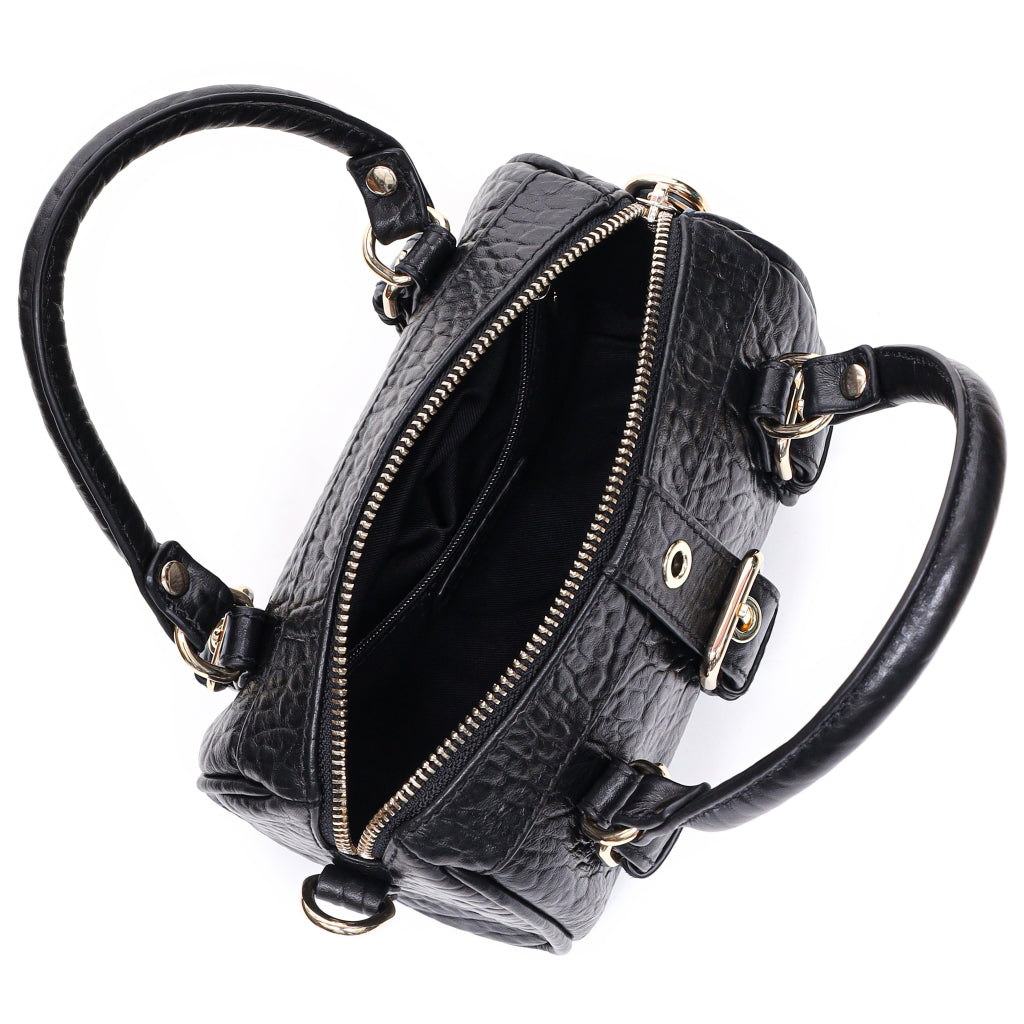 Núnoo Small Nori Buckle New Zealand Black w. Gold Small bag Black