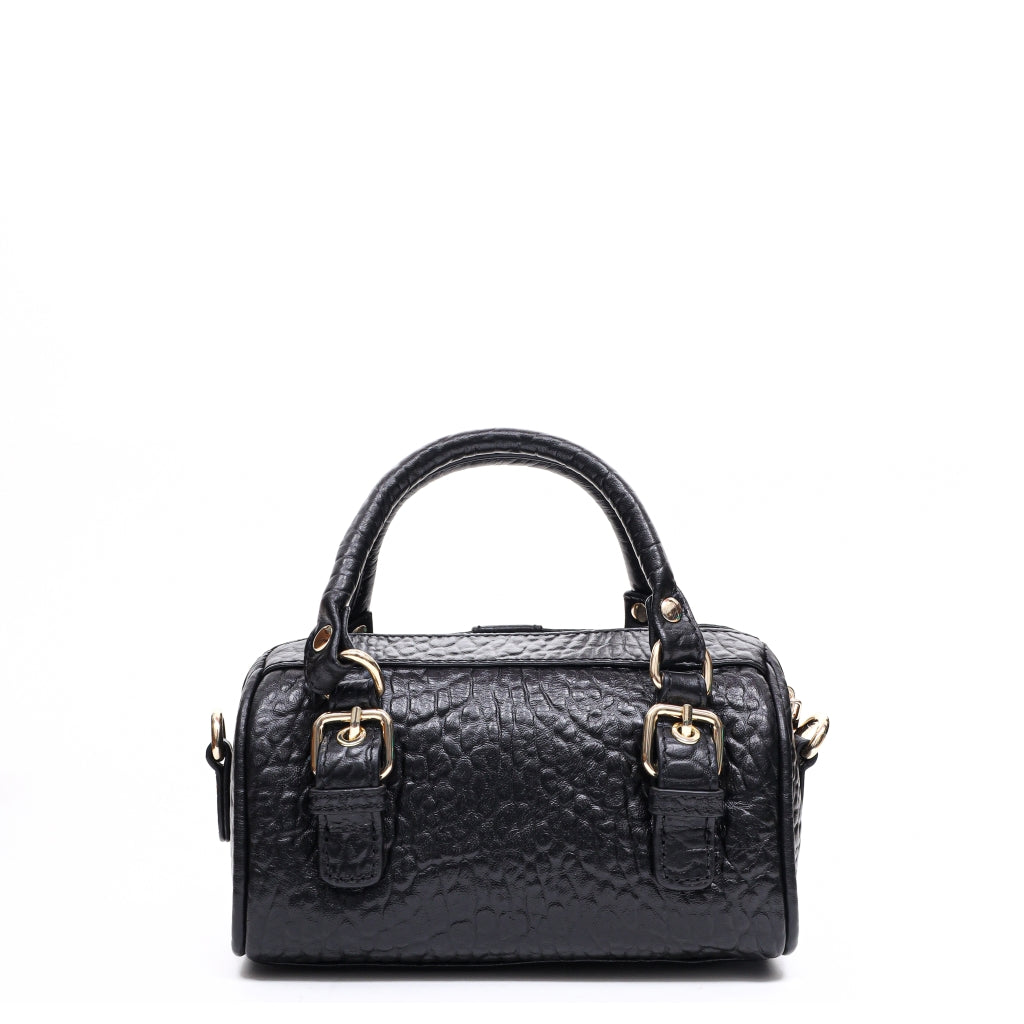 Núnoo Small Nori Buckle New Zealand Black w. Gold Small bag Black