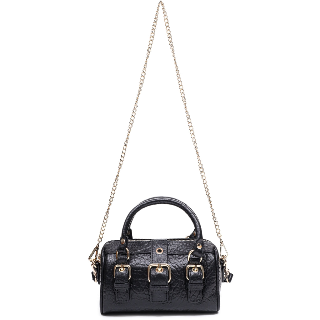 Núnoo Small Nori Buckle New Zealand Black w. Gold Small bag Black