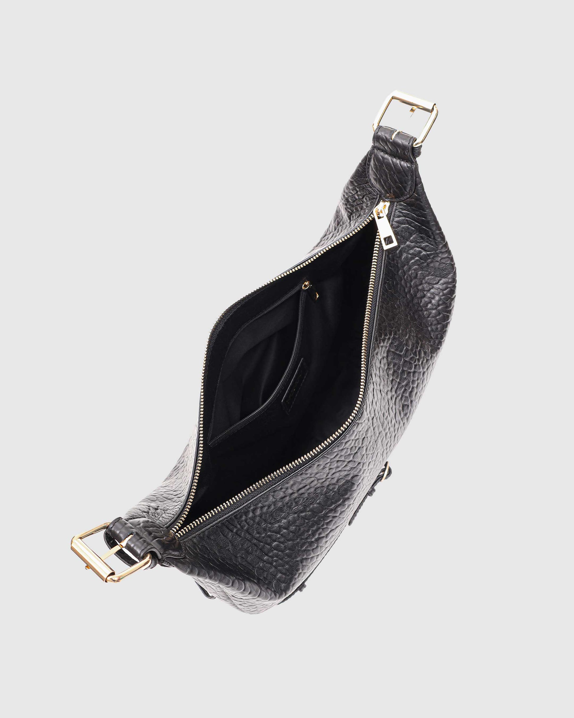 Núnoo Small Stella Belt New Zealand Black w. Gold Large Black