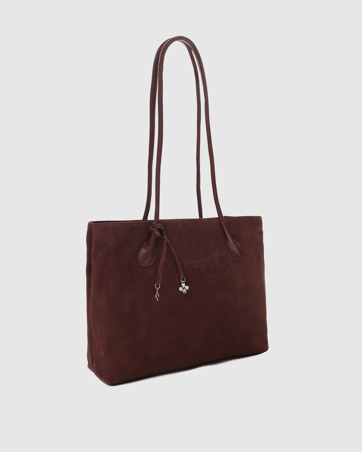 Núnoo Sophie Suede Rum Large Rum