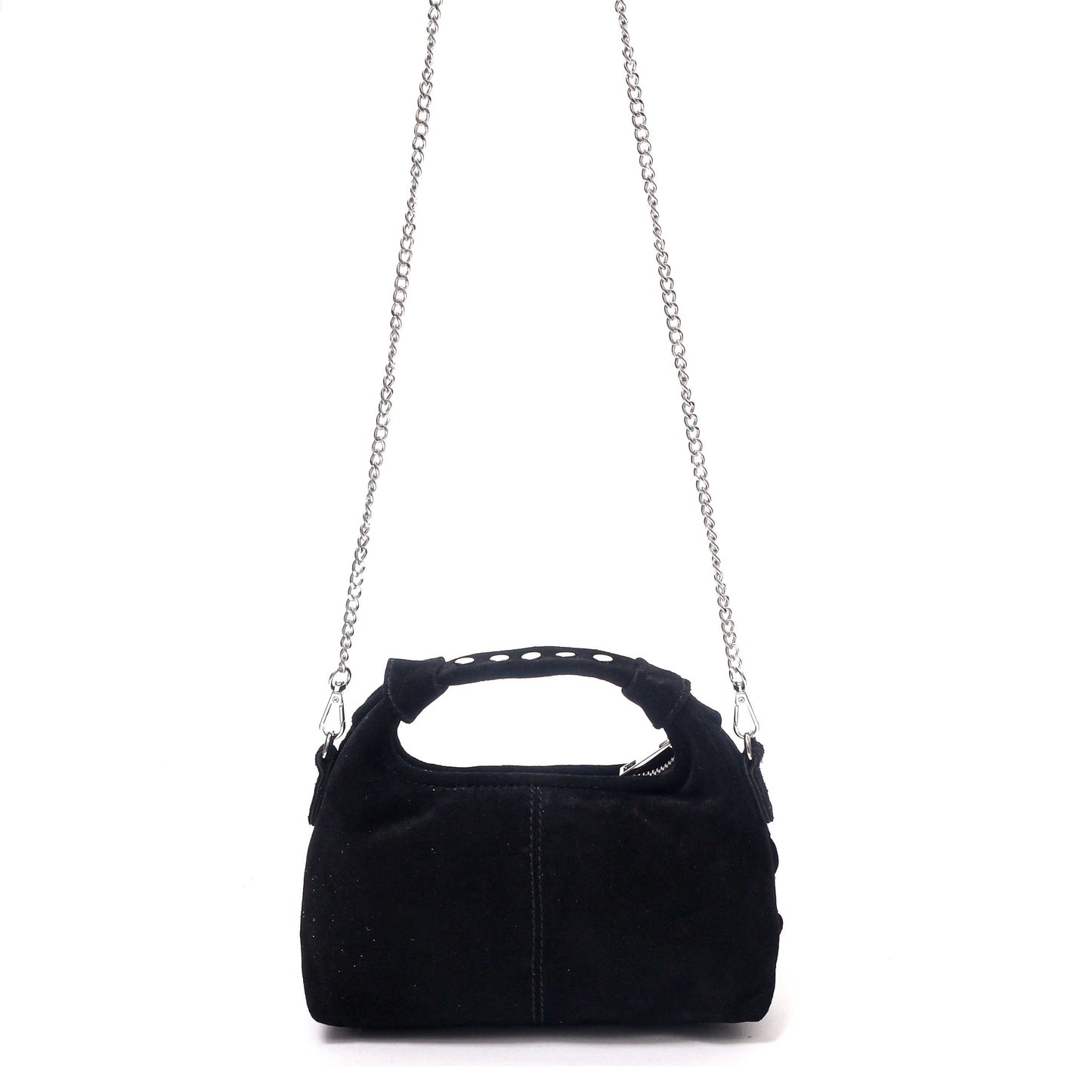 Núnoo Vega Suede Black Small bag Black