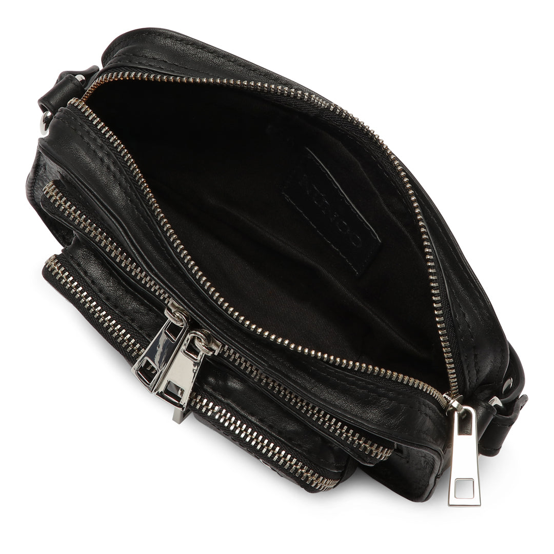 Núnoo Helena organic leather Black Small bag Black